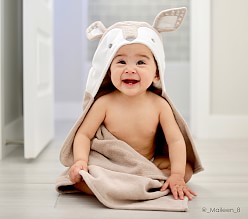 Fawn Baby Hooded Towel