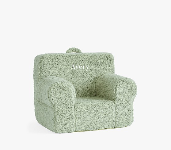 My First Anywhere Chair®, Sage Cozy Sherpa Slipcover Only