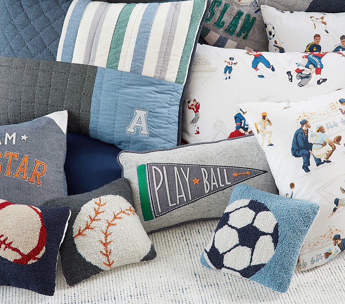 Vintage Football Sheet Set &amp; Pillowcases