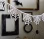 Silver Spiderweb Garland