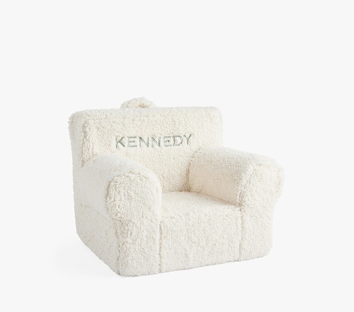 My First Cream Sherpa Anywhere Chair® Slipcover Only