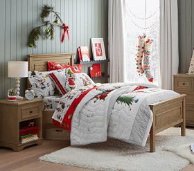 Deals The Grinch Quilt and Sham - Twin Set