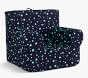 Kids Anywhere Chair&#174;, Navy Glow-in-the-Dark Scattered Stars Slipcover Only