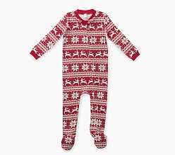 Classic Fair Isle Organic Baby Pajama