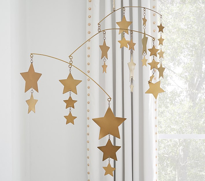 Emily &#38; Meritt Star Ceiling Mobile