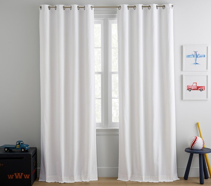 Evelyn Linen Grommet Blackout Curtain