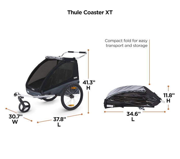 Thule Coaster XT Bike Trailer Pottery Barn Kids