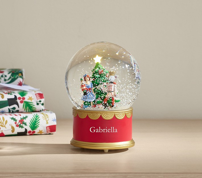 Rifle Paper Co. Christmas Light Up Musical Snowglobe