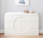 Circle Extra-Wide Dresser &amp; Topper Set