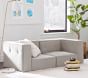 Piped Cushy Loveseat Set