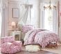 LoveShackFancy Cabbage Rose Ruffle Duvet Organic Cover &amp; Shams