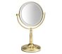 Gold Light Up Vanity Mirror