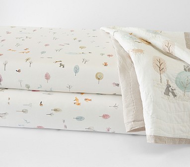 Dakota Woodland Crib Bedding Sets Pottery Barn Kids