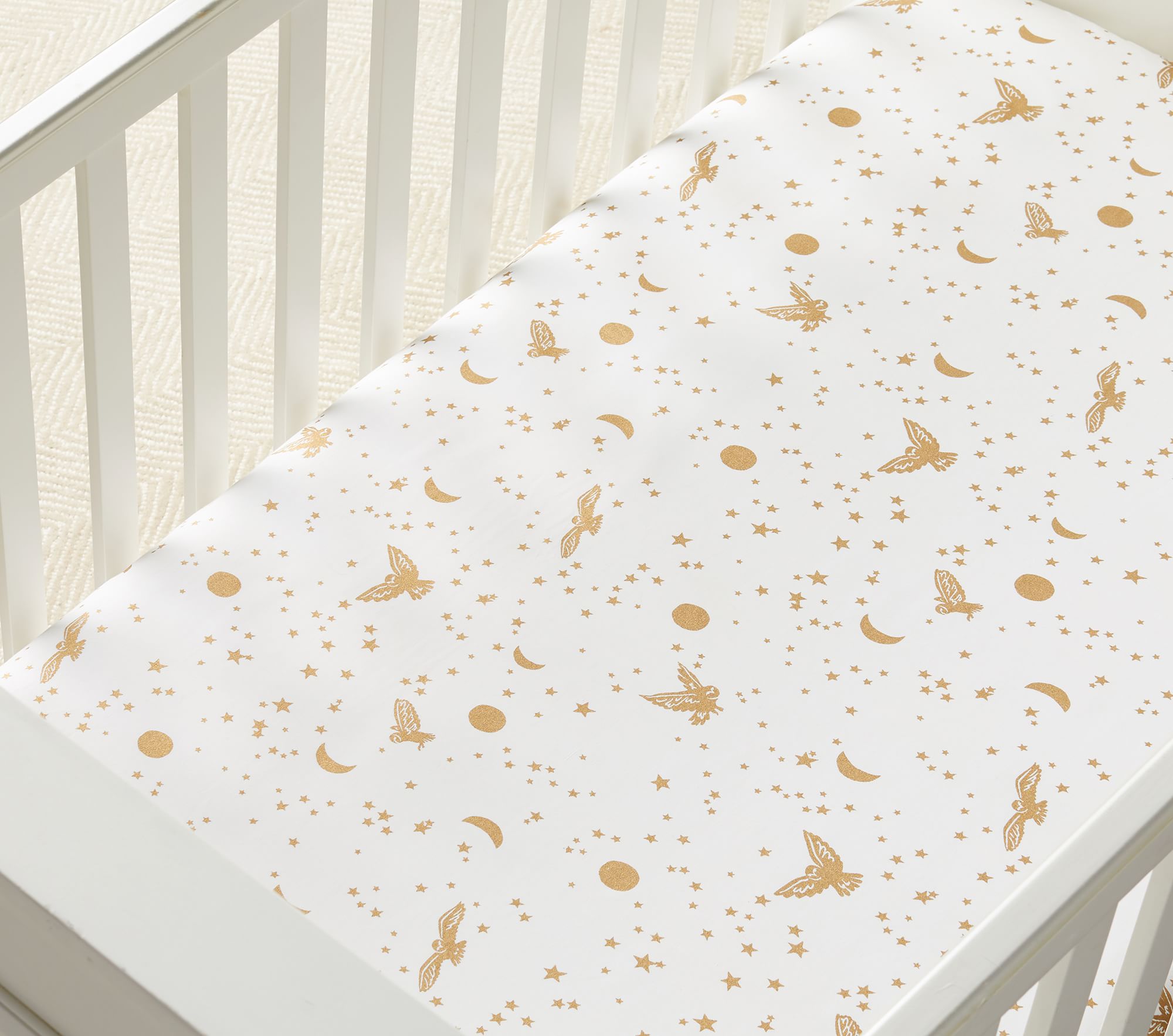 Product image for Harry Potter&#8482; Enchanted Crib Fitted Sheet