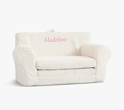 Anywhere Sofa Lounger®, Cream Sherpa