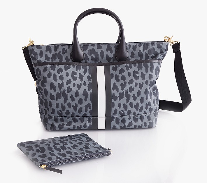 Fashion black tote changing bag