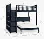 Camp Full Loft &amp; Lower Bed Set