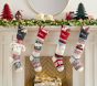 Natural Fair Isle Christmas Stocking Collection