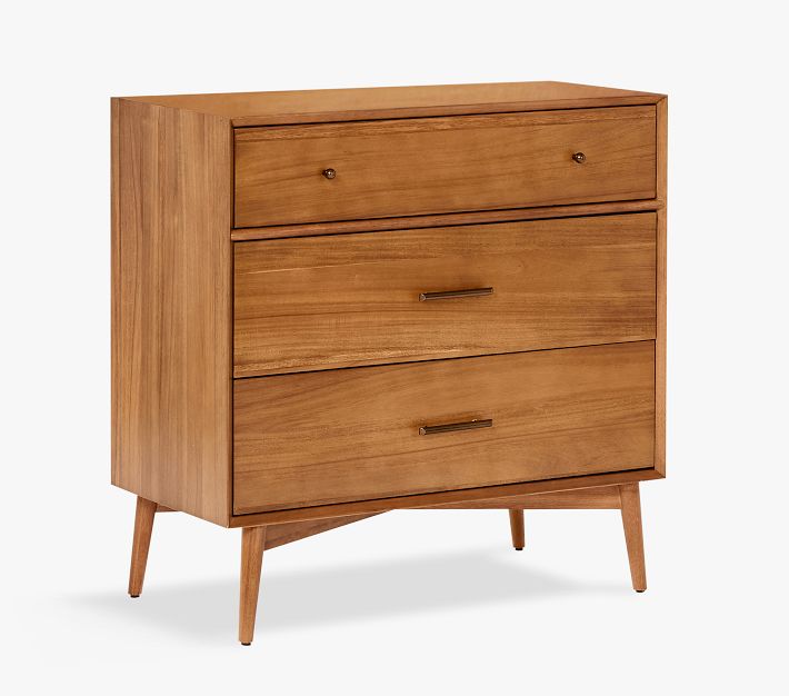 west elm x pbk Mid Century 3 Drawer Modern Kids Dresser Pottery Barn Kids
