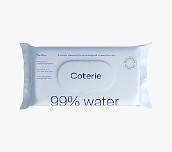 Coterie Baby Wipes, Pack of 4