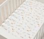 AERIN Animals Organic Crib Fitted Sheet