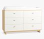 Cora 6-Drawer Dresser &amp; Topper Set (56w x 20d&quot;)