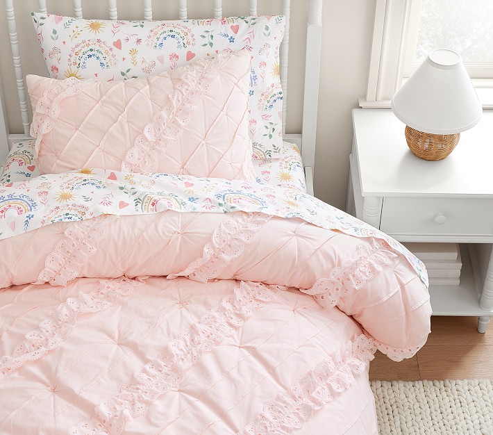 Eyelet Comforter &amp; Shams