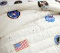 Astronaut Puffer Quilt &amp; Shams