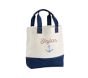 Blue Beach Tote Bag