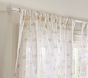 Ditsy Floral Sheer Curtain, Set of 2