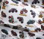 Hot Wheels&#8482; Monster Trucks Organic Toddler Bed Sheet Set