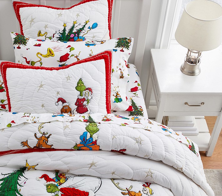 Dr. Seuss's The Grinch&#8482; Quilt & Shams