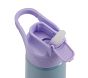 Mackenzie Lavender Aqua Ombre Sparkle Glitter Water Bottles