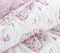 Floral Hearts Reversible Coverlet