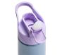 Mackenzie Lavender Aqua Ombre Sparkle Glitter Water Bottles