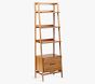 west elm x pbk Mid-Century Bookshelf - Narrow Tower (22&quot;)