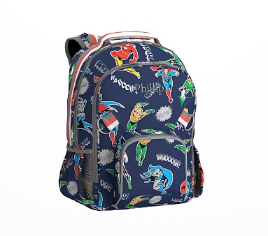 Pottery barn justice league backpack best sale