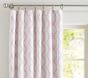 Addison Flocked Blackout Curtain