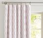 Addison Flocked Blackout Curtain