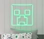 Minecraft Creeper Neon Light