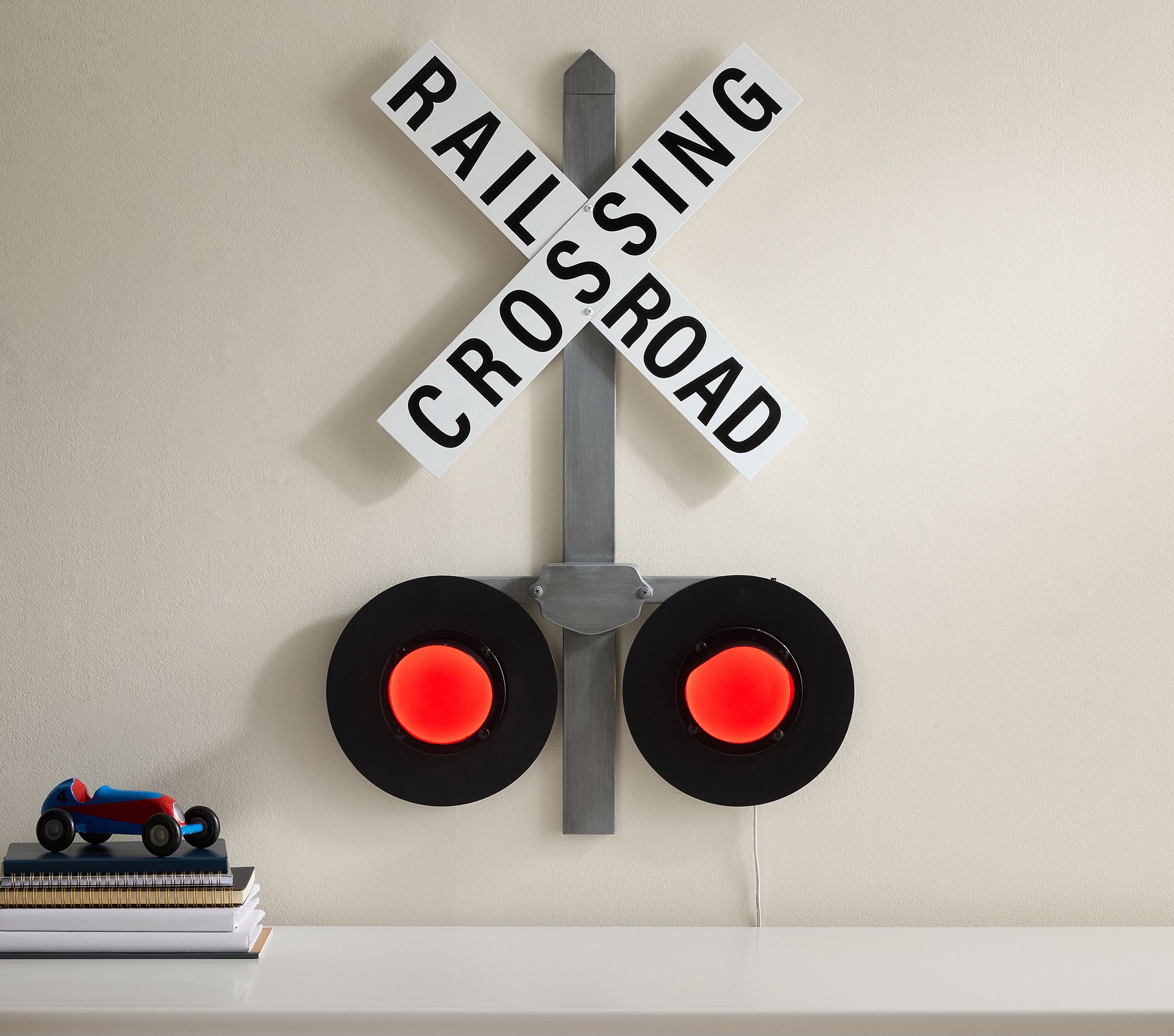 Product image for LED Railroad Crossing Sign