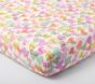 Rifle Paper Co. Candy Heart Organic Crib Fitted Sheet