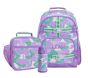 Mackenzie Lavender Sporty Camo Reflective Backpack &amp; Lunch Bundle, Set of 3