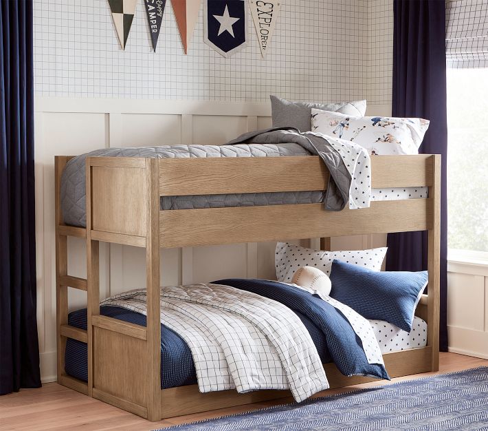 Camden Twin Over Twin Low Bunk Bed