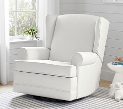 Oversized Wingback Swivel Glider Recliner