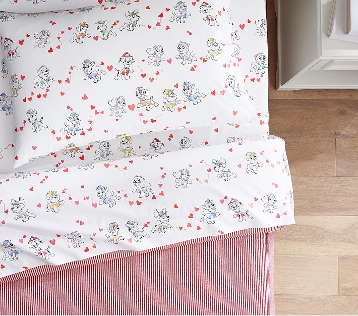 <i>PAW Patrol&#8482;</i> Hearts Organic Sheet Set