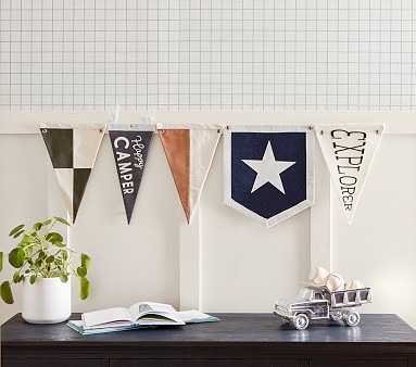 I DO CREW - outlet Rag tie Pennant