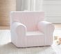 My First Anywhere Chair&#174;, Blush Oxford Stripe Slipcover Only