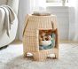 Rattan Elephant Side Table (22&quot;)