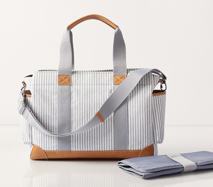 Classic Wheaton Stripe Diaper Bag